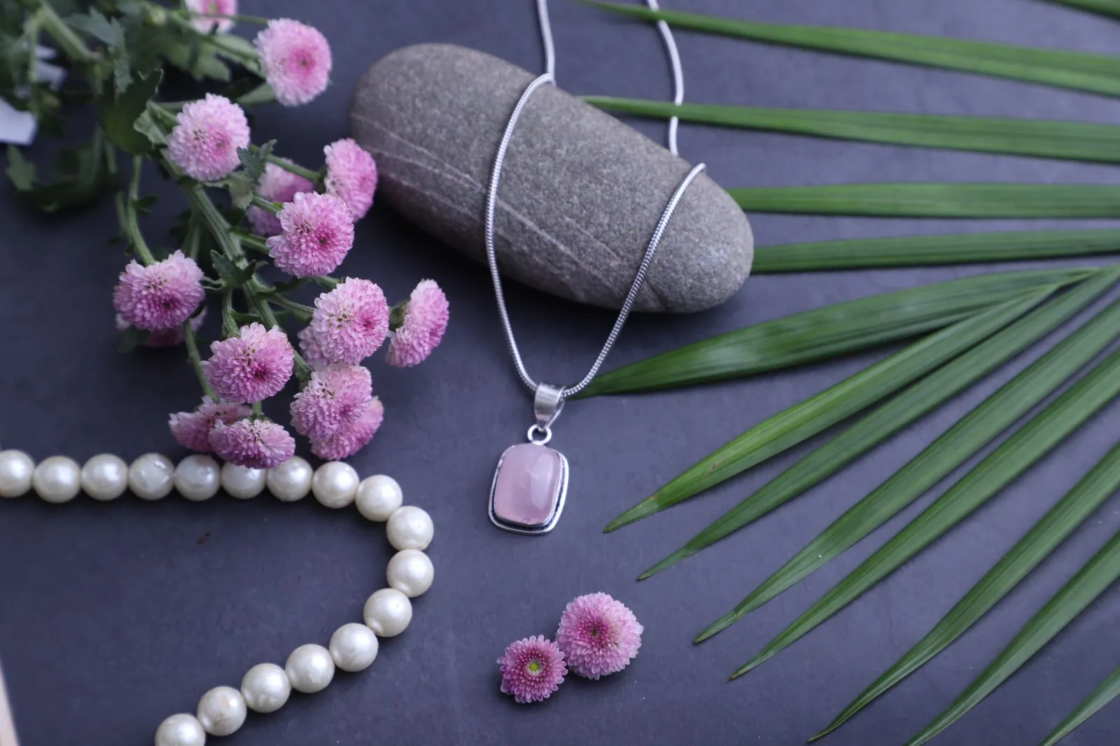 Rose Quartz Pendant | Love & Joy